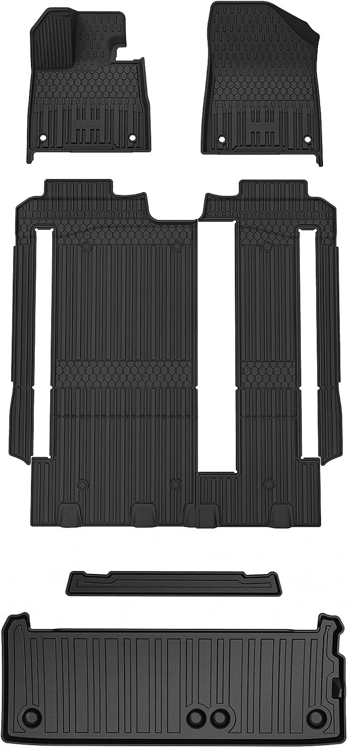 Black Pack of 2 TPE Cargo Liner for Toyota Sienna L179139