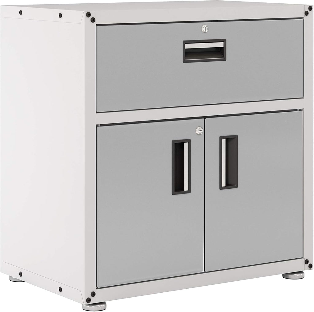 One Drawer Steel Cabinet with 2 Doors O5433