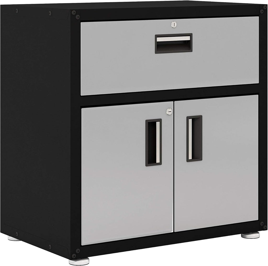 One Drawer Steel Cabinet with 2 Doors O5433
