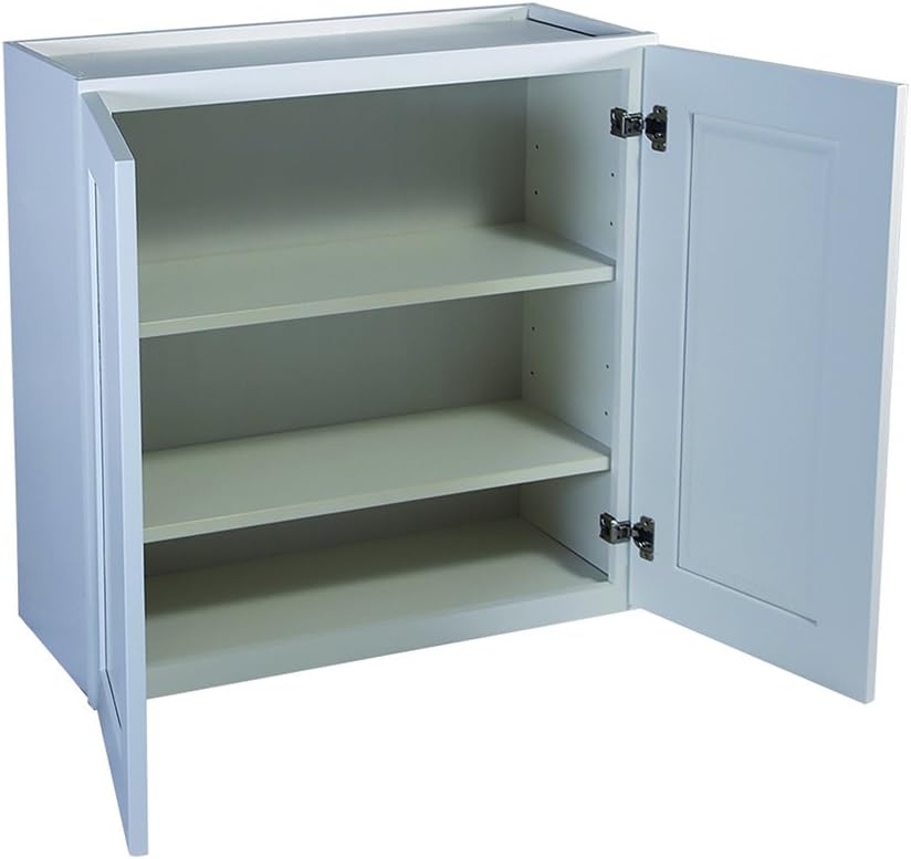 White Shaker Wall Cabinet Z505
