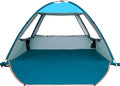 XL Pop Up Beach Tent 4-5 Person Anti-UV Sun Shelter Cabana Pack of 2 I514999