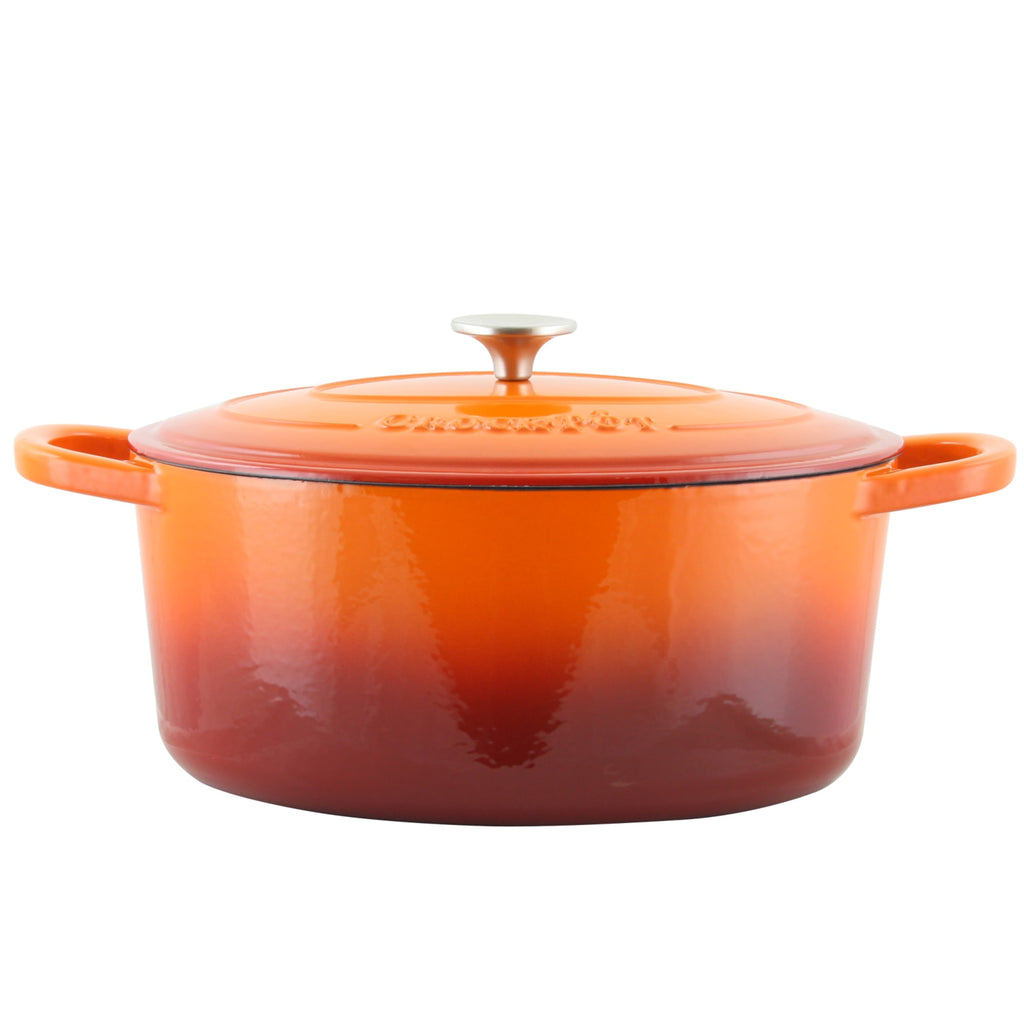 7 Qt Enamel Cast Iron Dutch Oven X7947