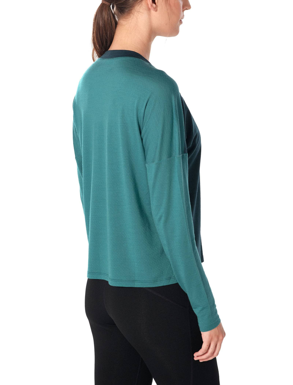 Nightfall Blue Spruce Long Sleeve Crewe K26488
