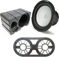 10-inch 2-Ohm Marine Grade Subwoofer with Ported Enclosure I65029