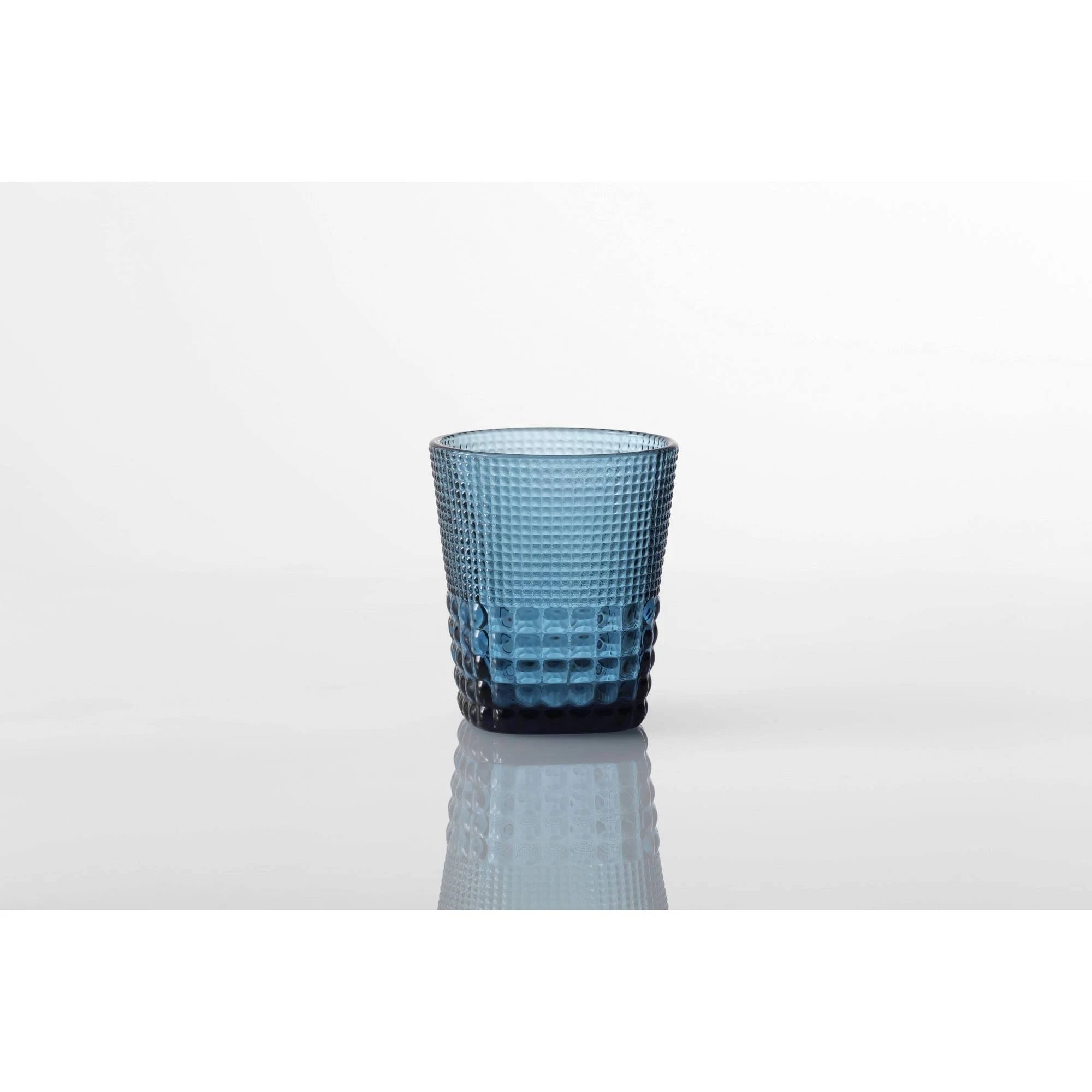 Azure Double Old Fashioned Glasses, Set of 6 H307