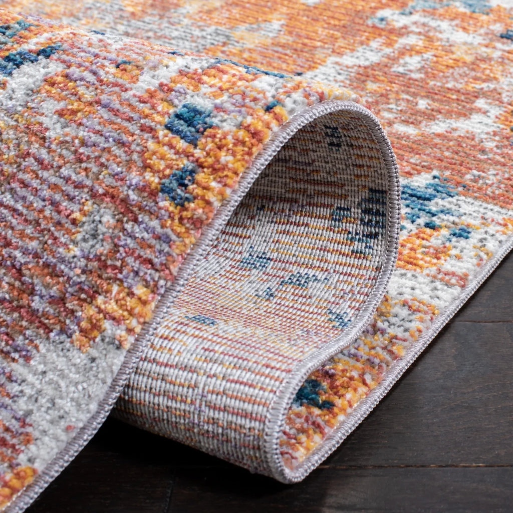 Gold / Blue Rug V196441