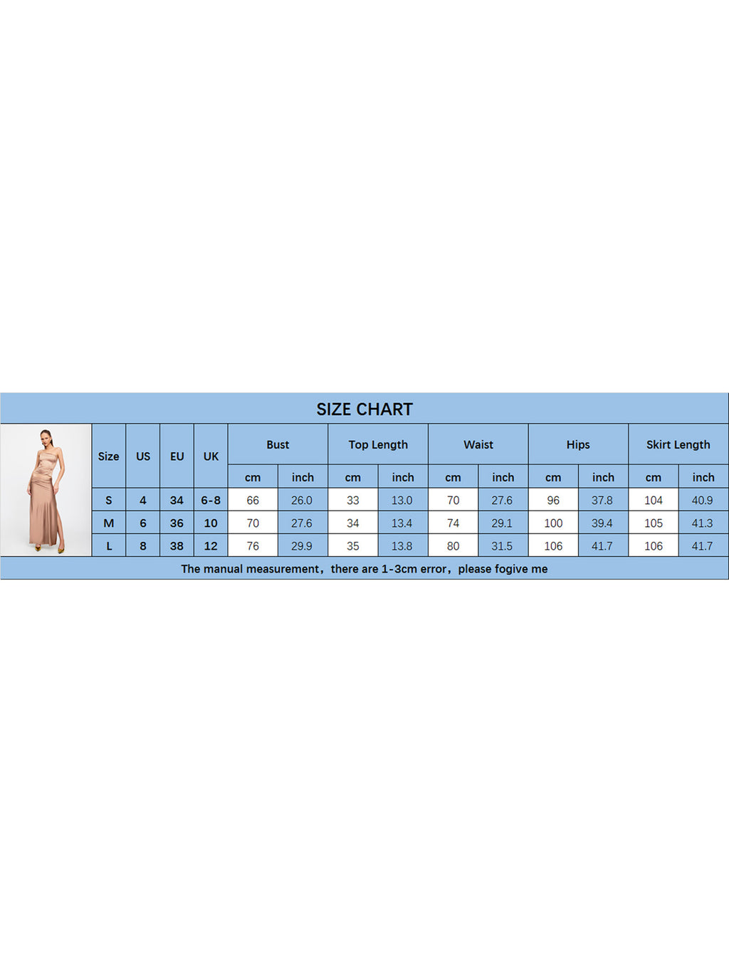 Satin Strapless Tube Tops High Waist Bodycon Slit Long Skirt Set N4074