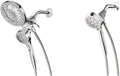 Chrome Handheld/Rain Shower Head and Six-Function Handheld Showerhead X73341