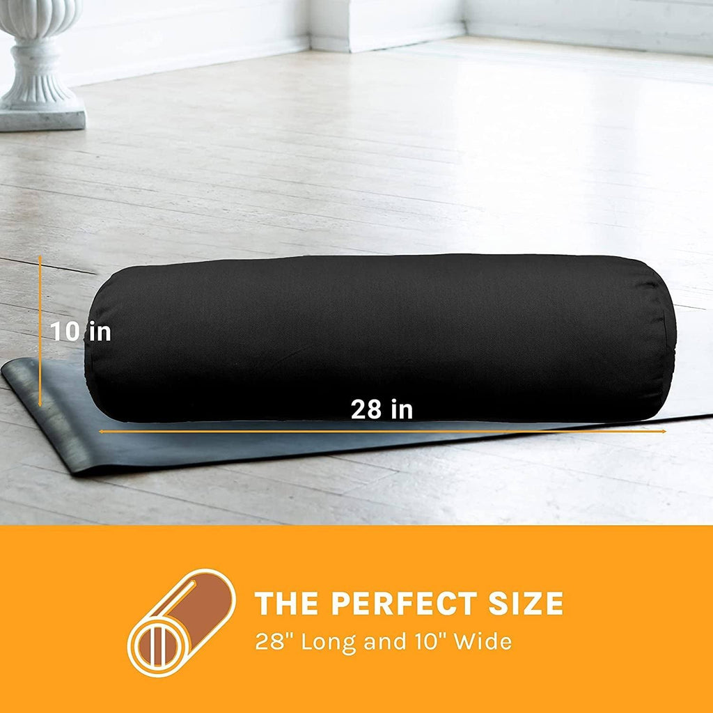 Blue Cotton Yoga Bolster H2245