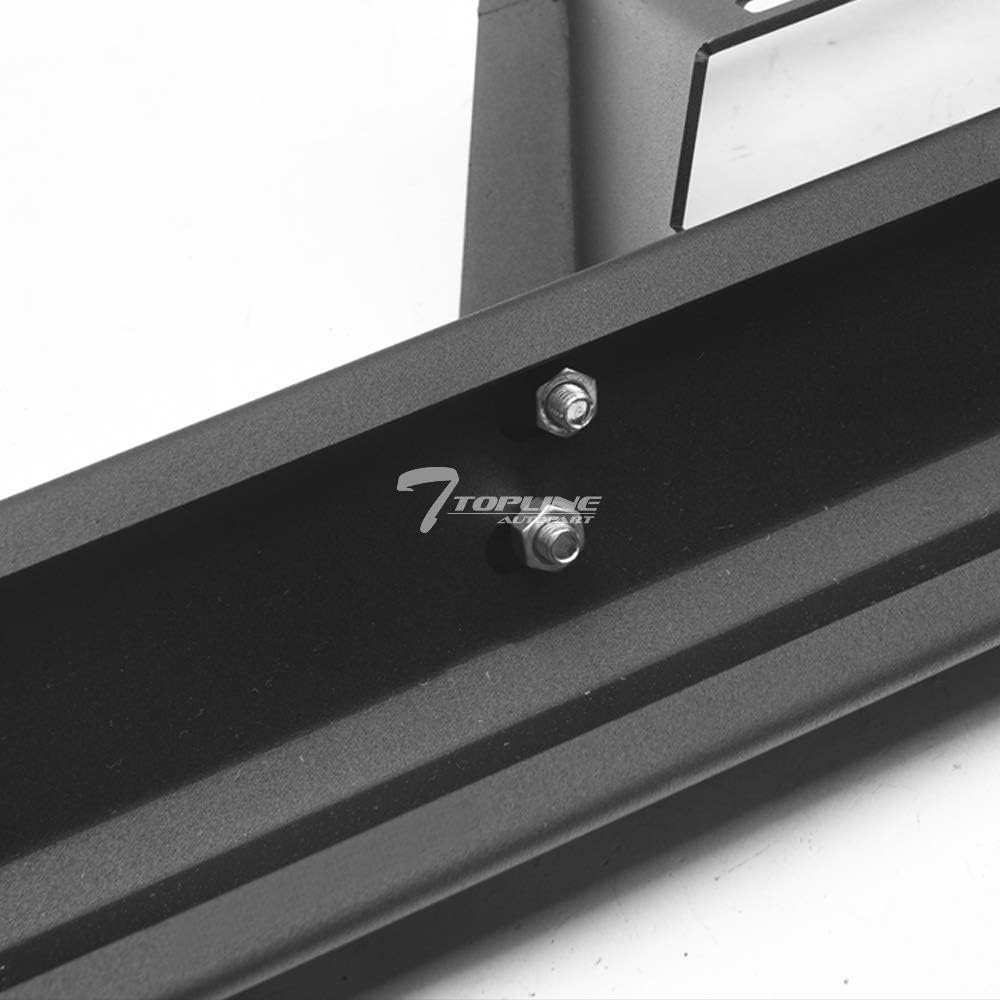 Matte Black Modular Drop Step Side Nerf Bars Rail Running Boards F987