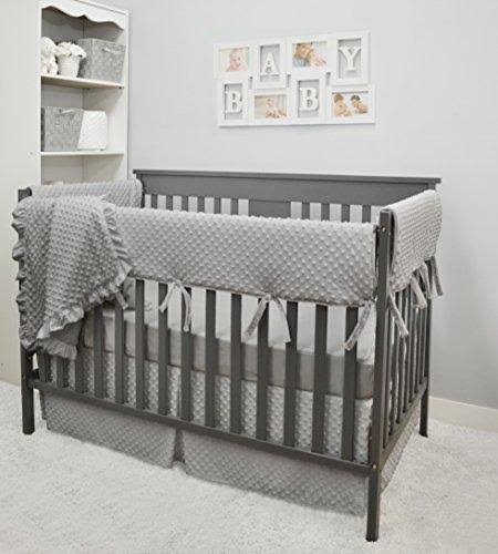 6 Piece Blue Crib Bedding Set E457178