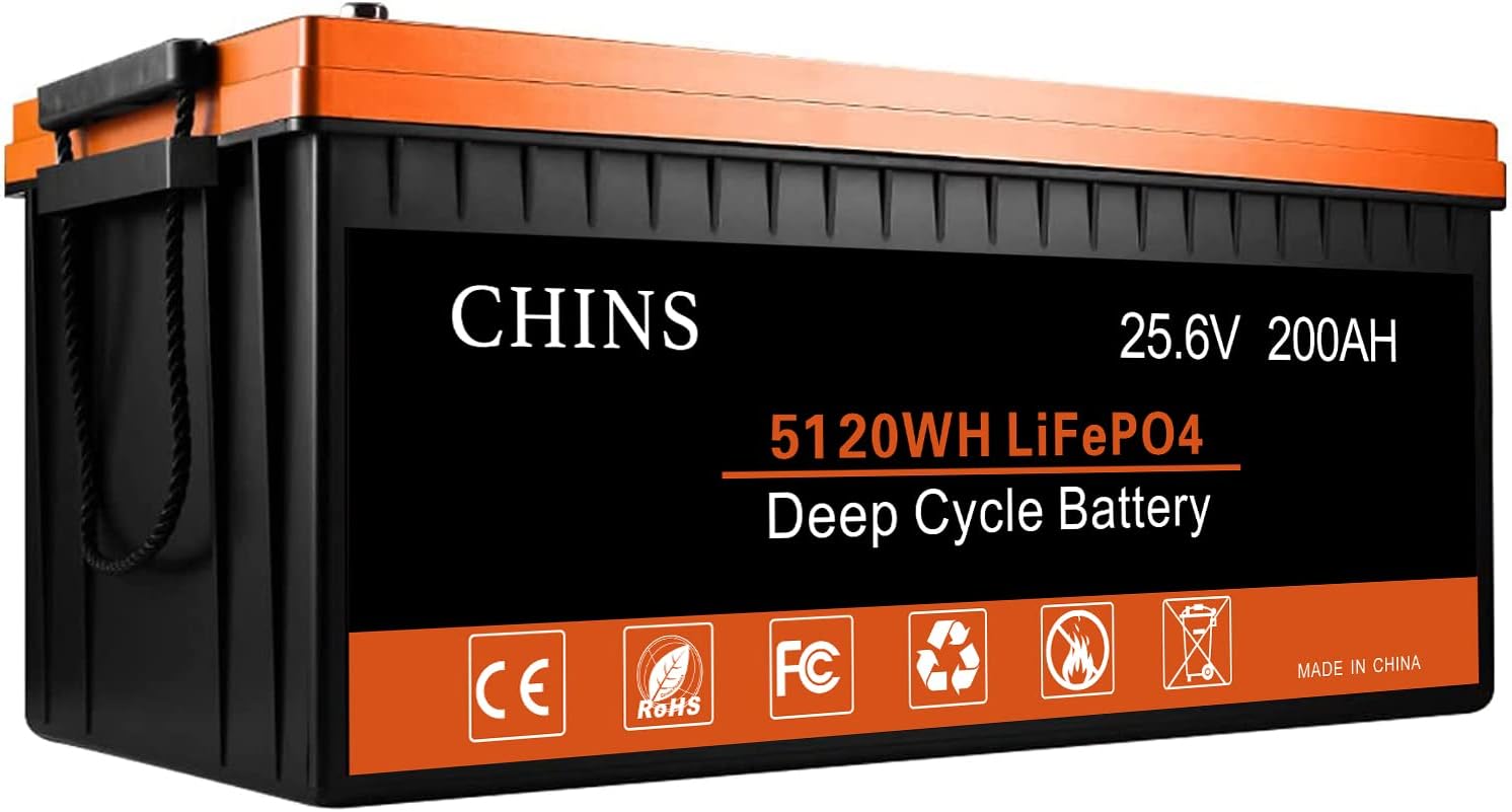 24V 200Ah Lithium Battery with 200A BMS Q34574