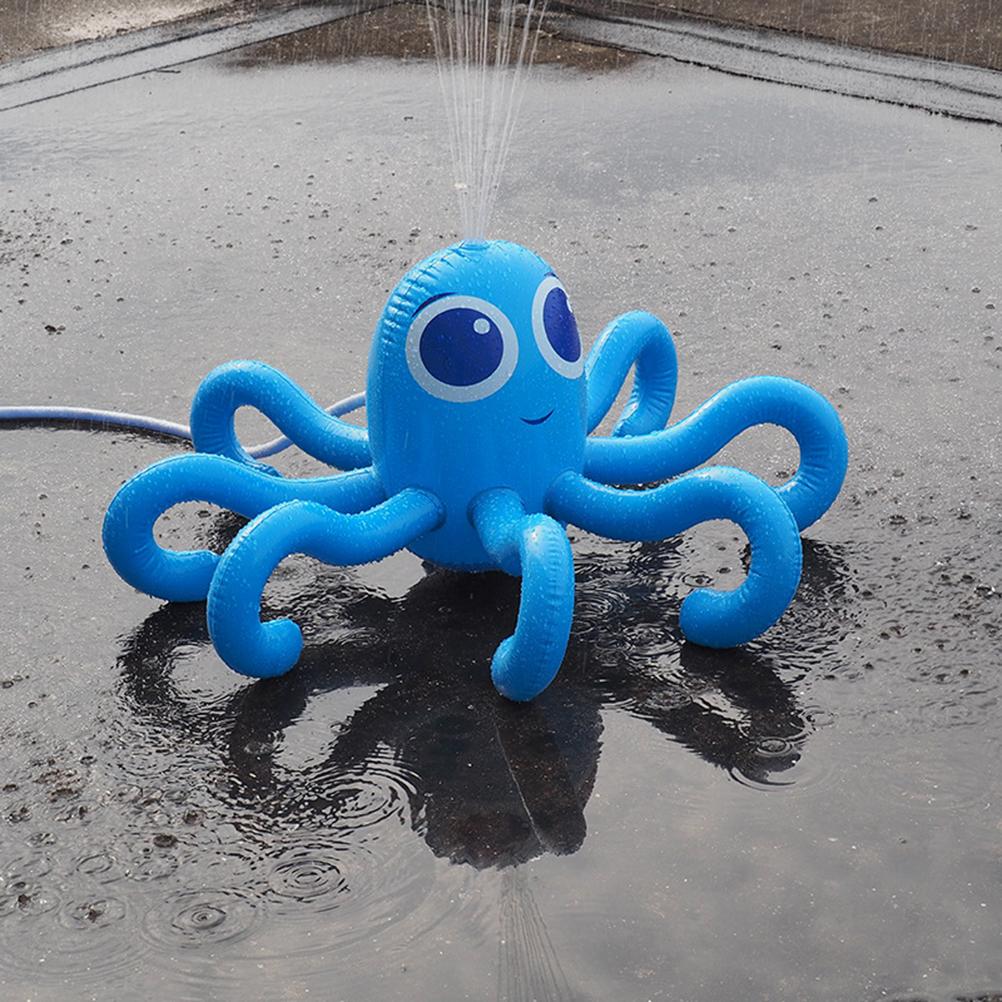 Octopus Inflatable Ball Sprinkler Water Spray Toy N774