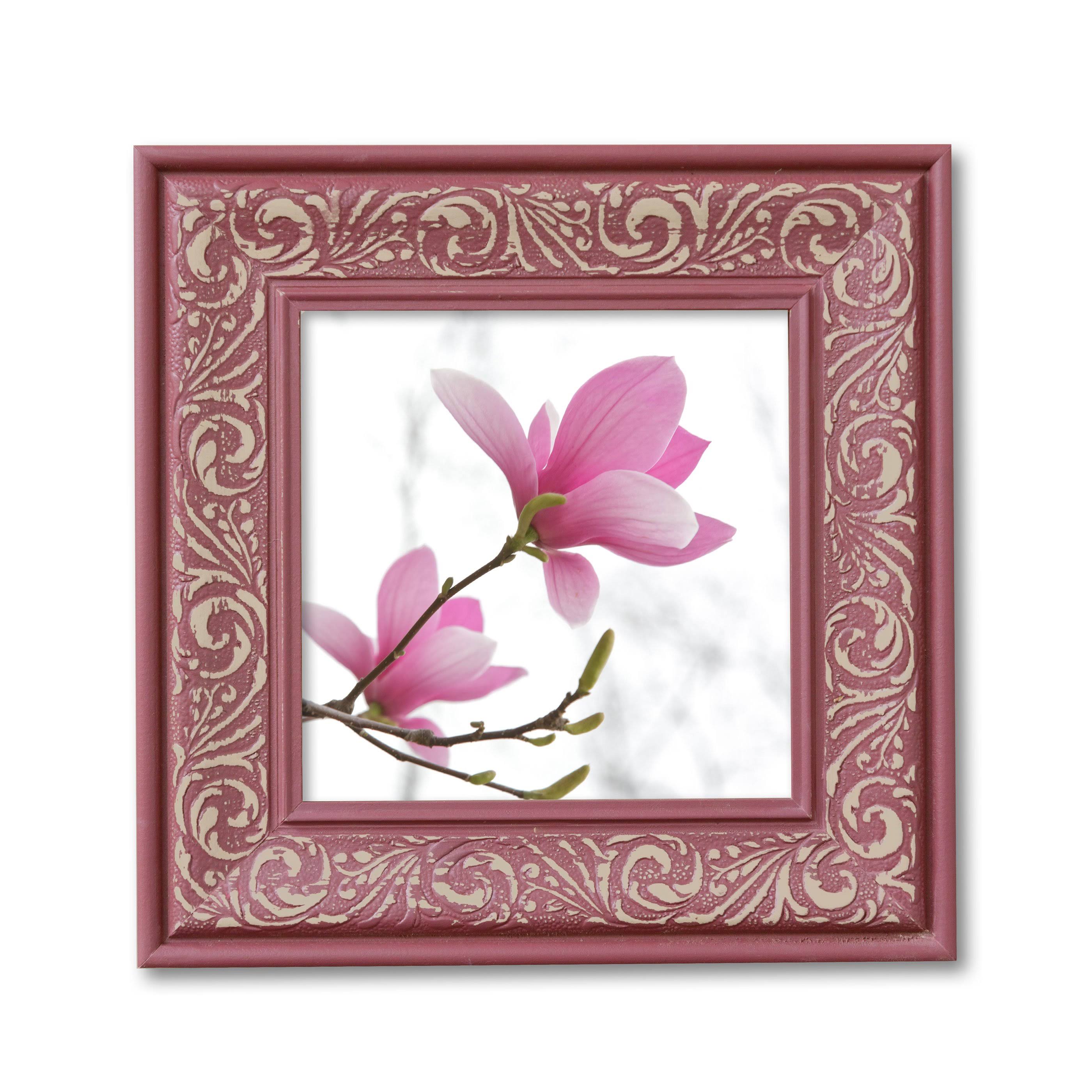 Rose Embossed Frame U9662