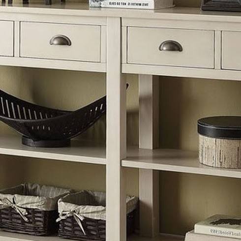 Cream Console Table G219