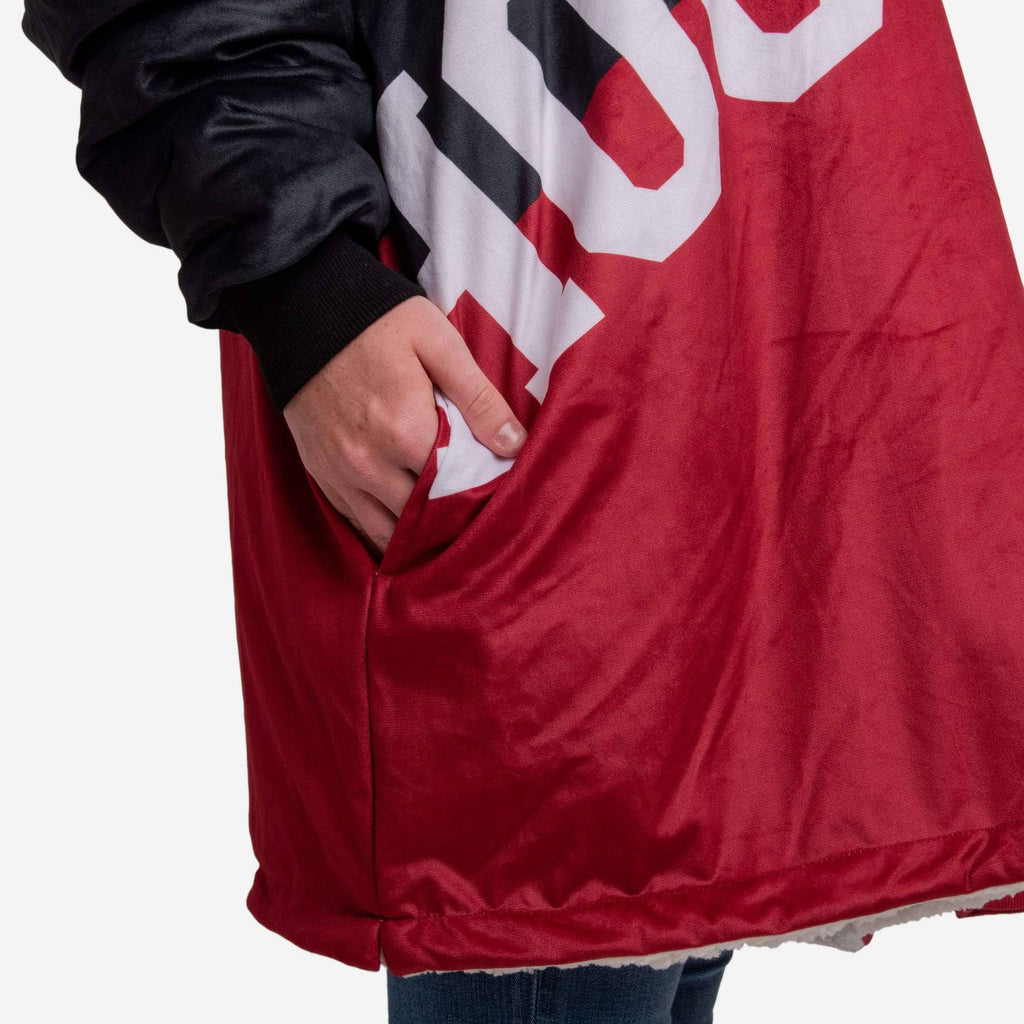Reversible Colorblock Hoodie V48425