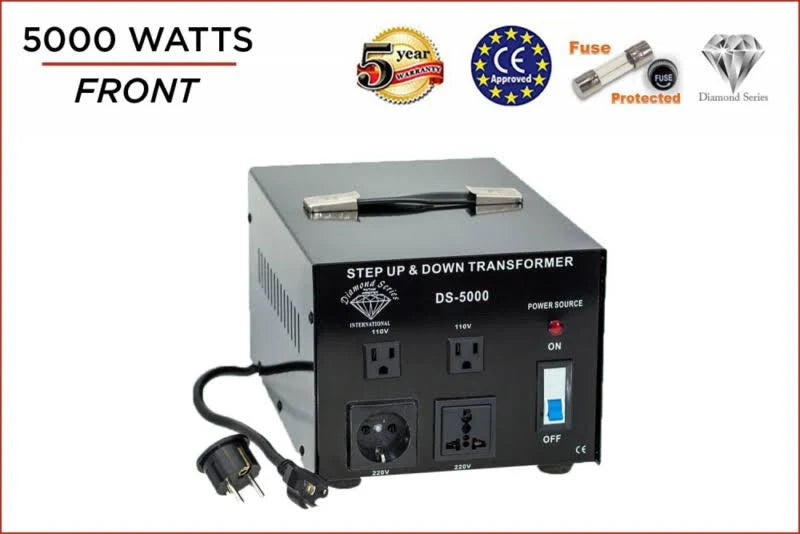 Voltage Converter and Transformer, 110-220 to 220-240 volts Z97677