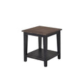 Greige & Black End Table H371272