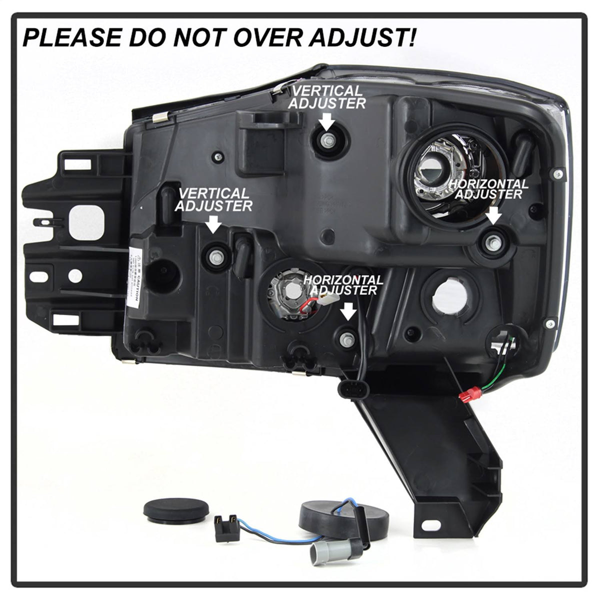 Black Projector Headlights C876360