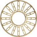 38x22OD x 13 3/4x22ID x 1x22P PVC Pierced Ceiling Medallion I6717