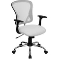 White Mesh Office Chair S978519