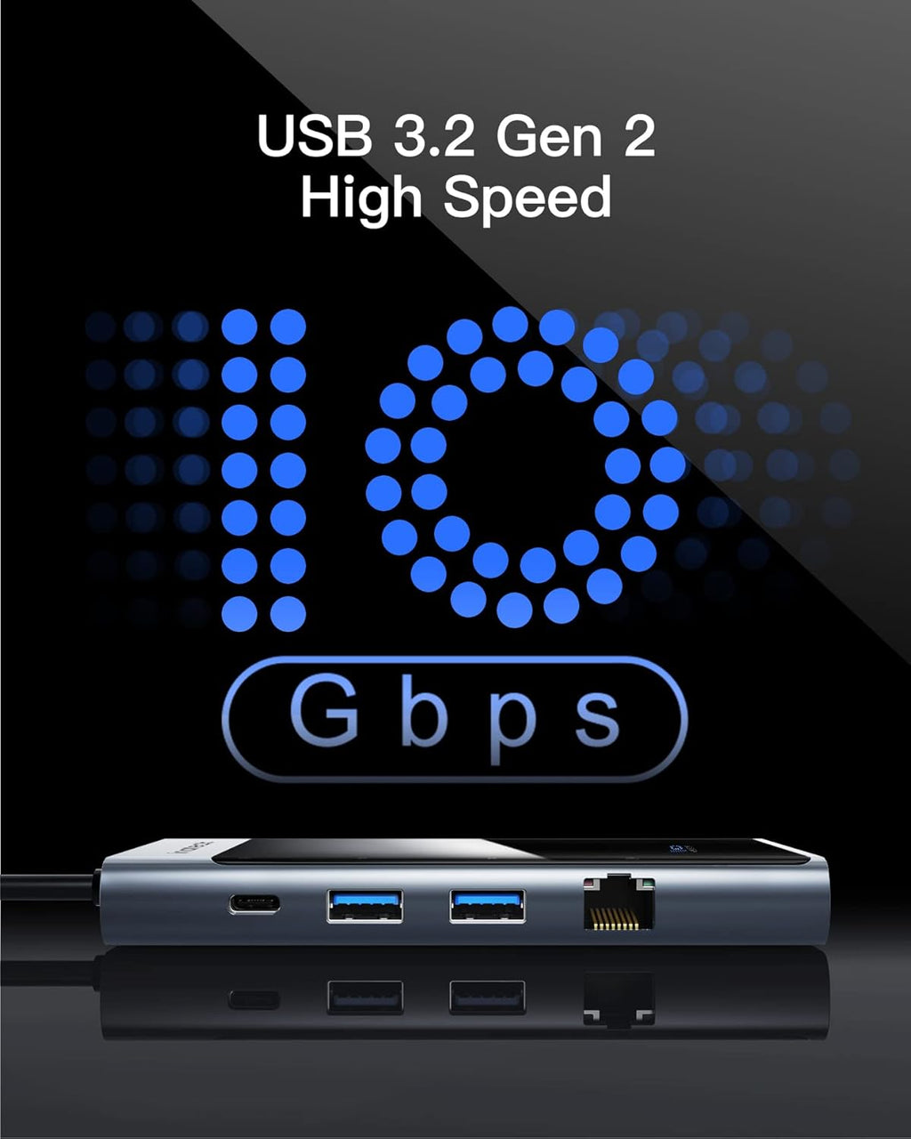 USB C Hub with 8 Ports, Pack of 2 N84950