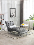 Leisure Concubine Sofa With Acrylic Feet M1867