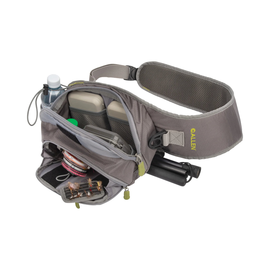 Gray/Lime Fly Fishing Sling Pack N416089