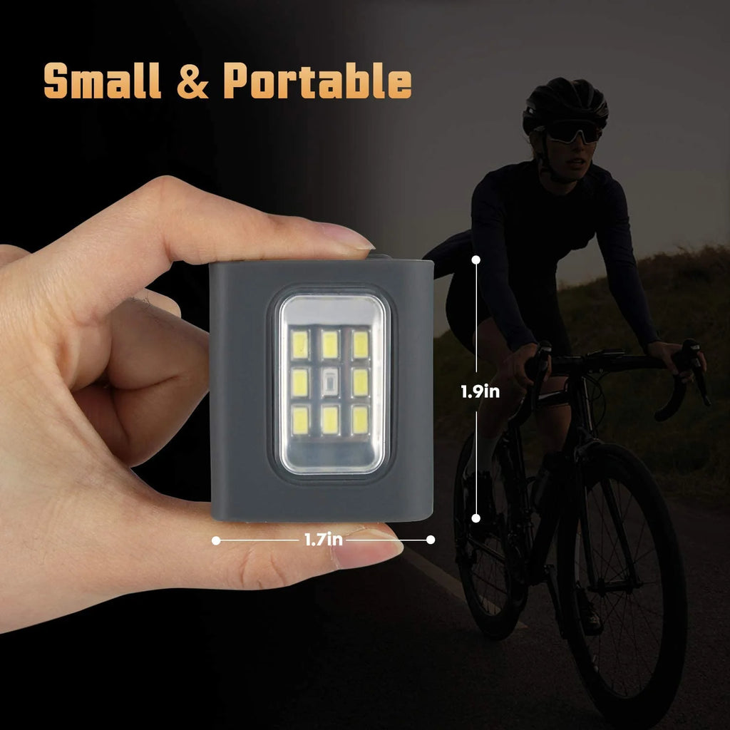 2Pack USB Rechargeable LED Clip on Running Light W50758