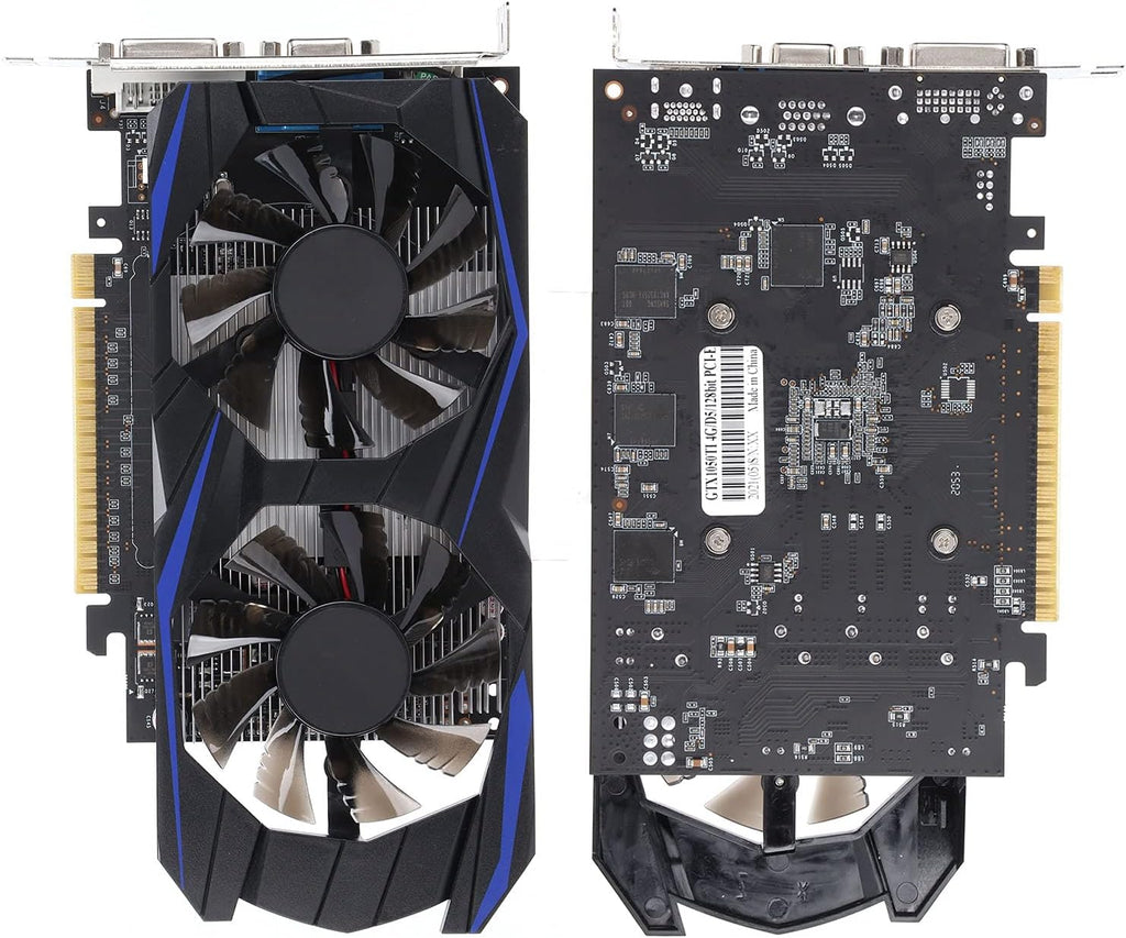 4G DDR5 128bit 640 Units 700MHz Dual Fan Desktop Computer Graphics Card with PCI Express 2.0 D27111