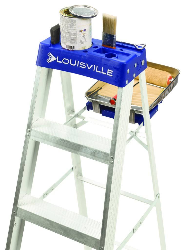 Aluminum Stepladder, 6 ft. H, 250 lb. Cap. Q765