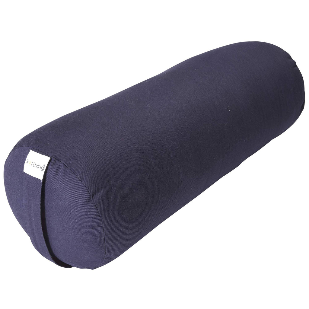 Blue Cotton Yoga Bolster H2245
