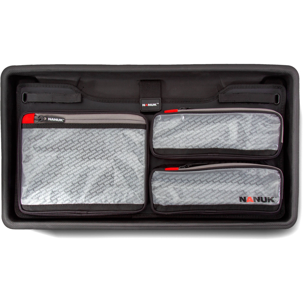 Yellow Protective Case with Foam Insert and Lid Organizer N781