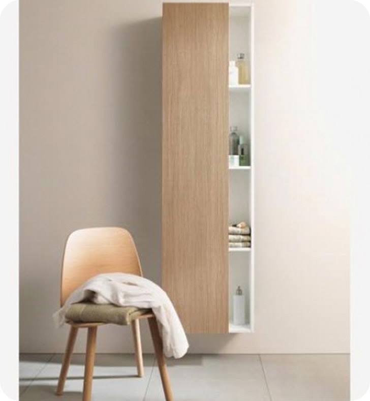 White Matte Tall Cabinet L85057
