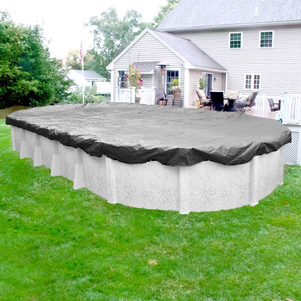 Oval Winter Pool Cover P985