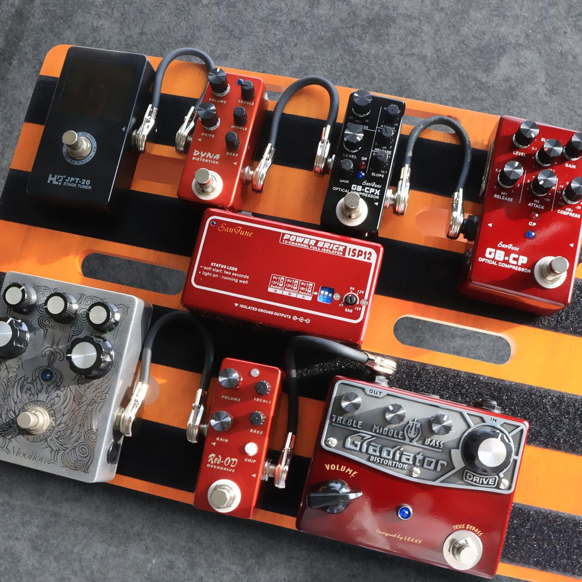 12 DC Outputs Fully Isolated Guitar Pedal Power Supply M20767