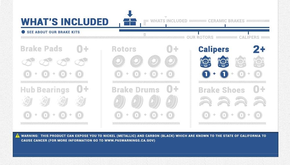 Premium Grade OE Semi-Loaded Caliper Assembly Pair Set A26741
