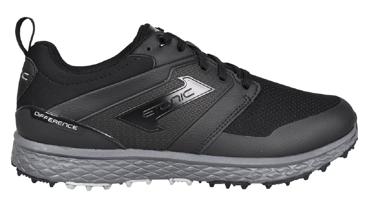 Black/Gray Spikeless Golf Shoes Size 13 Medium W504