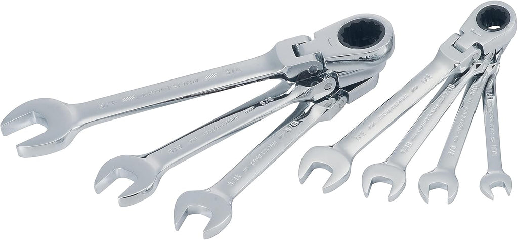 7-Piece SAE Flex Reversible Ratchet Set X2929