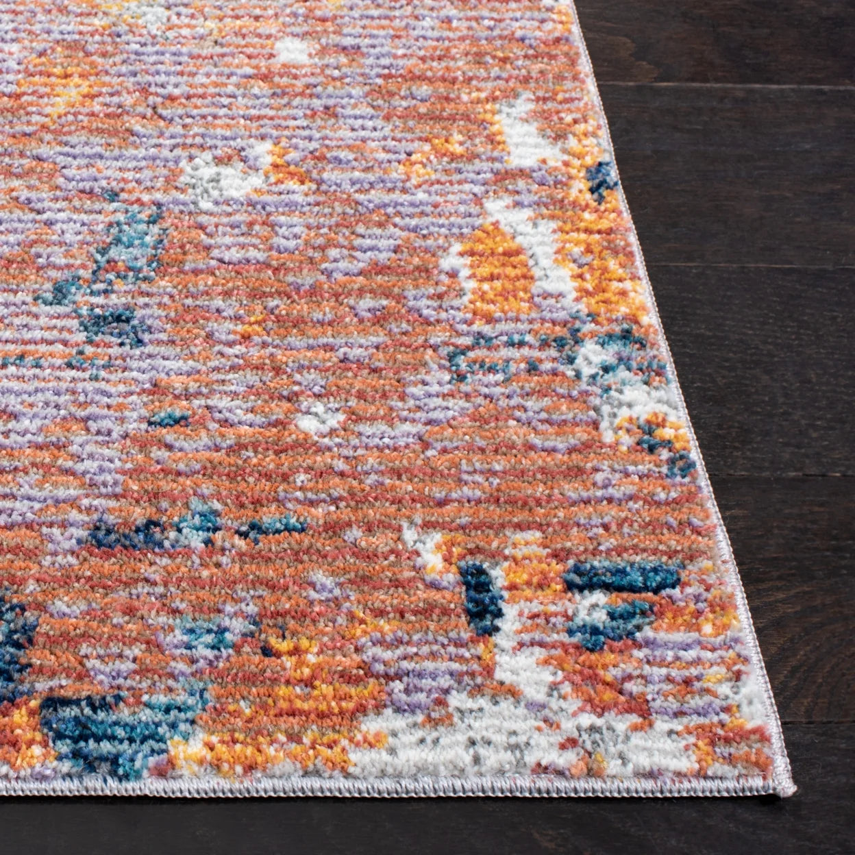 Gold / Blue Rug V196441
