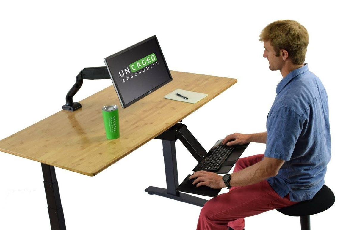 Black Electric Standing Desk J763163