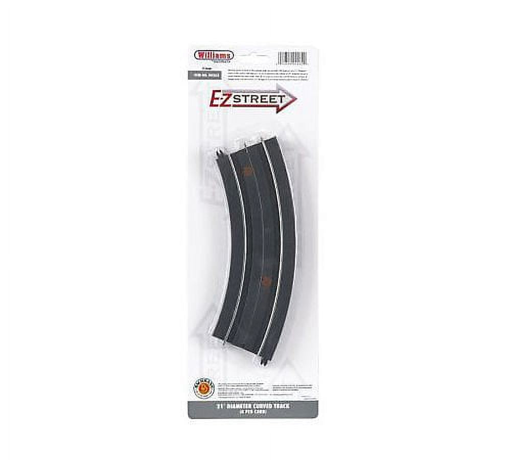 21" Diameter Curved Track 4 Per Card - O Scale Multi-Colored X7688