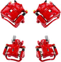 Red Powder Coated Caliper Assembly Set Kit D359360