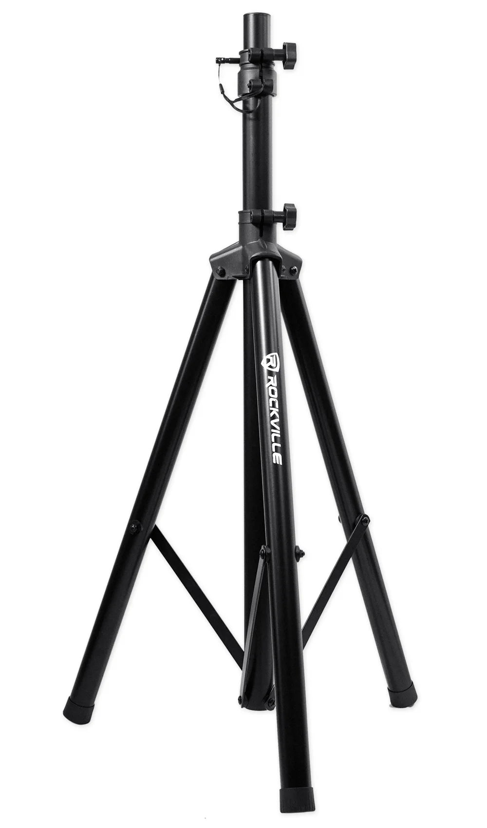 Black Heavy Duty Tripod Pole-Mount Stand with Lighting Cross Bar Q426