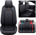 2 PCS Front Leather Waterproof Universal Seat Covers R588
