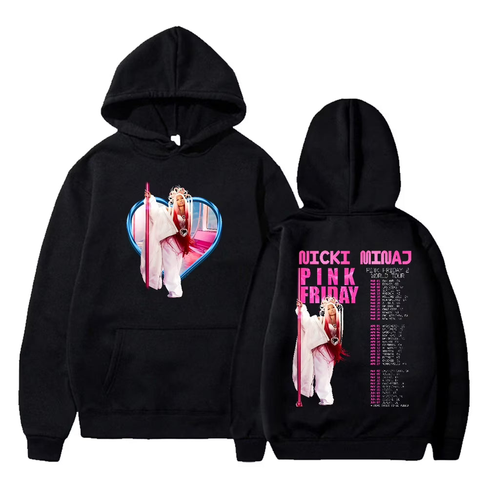Pink Friday 2 World Tour Long Sleeve Hooded Sweatshirt K64962