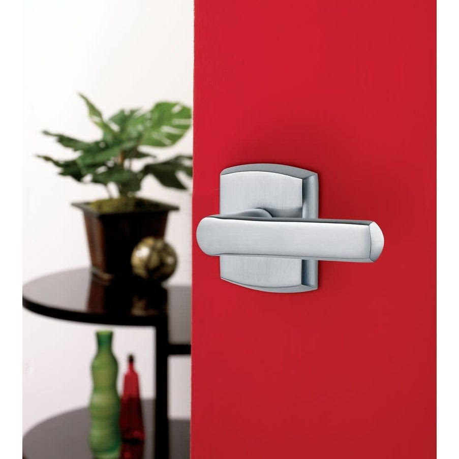 Satin Nickel Soho Lever Pair L201655