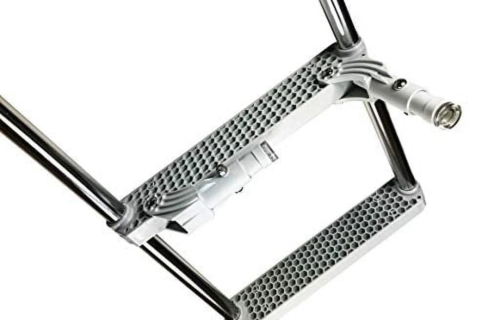 White 3 Steps Swim Boarding Ladder C7261