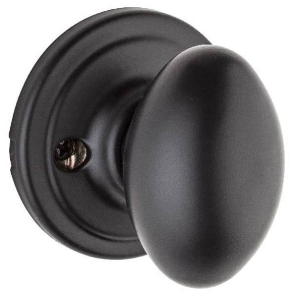 Iron Black Interior Double Cylinder Handleset Trim M920981