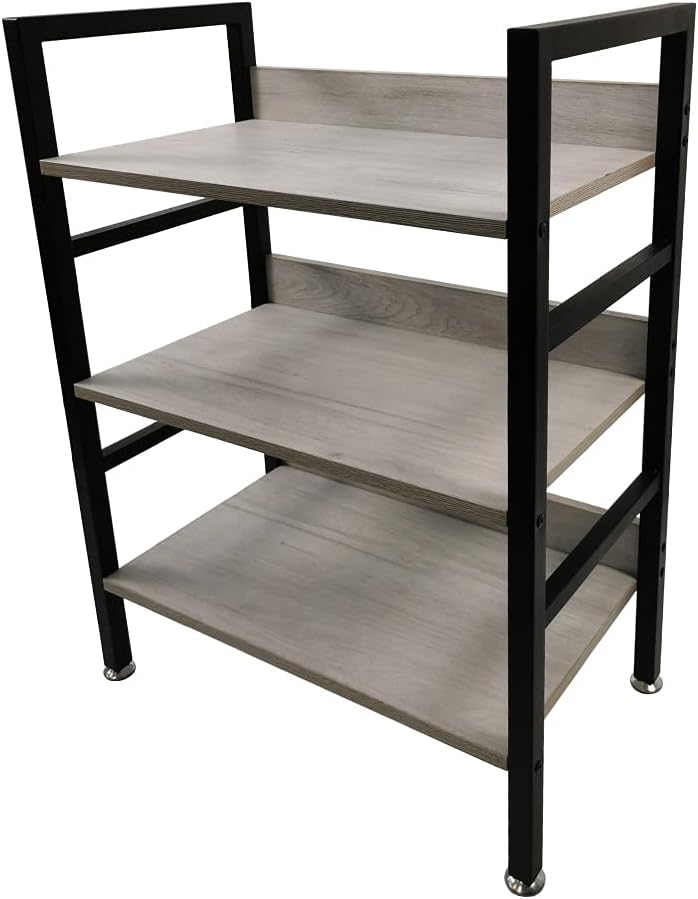 Rustic Brown 3 Tier Bookshelf R82316